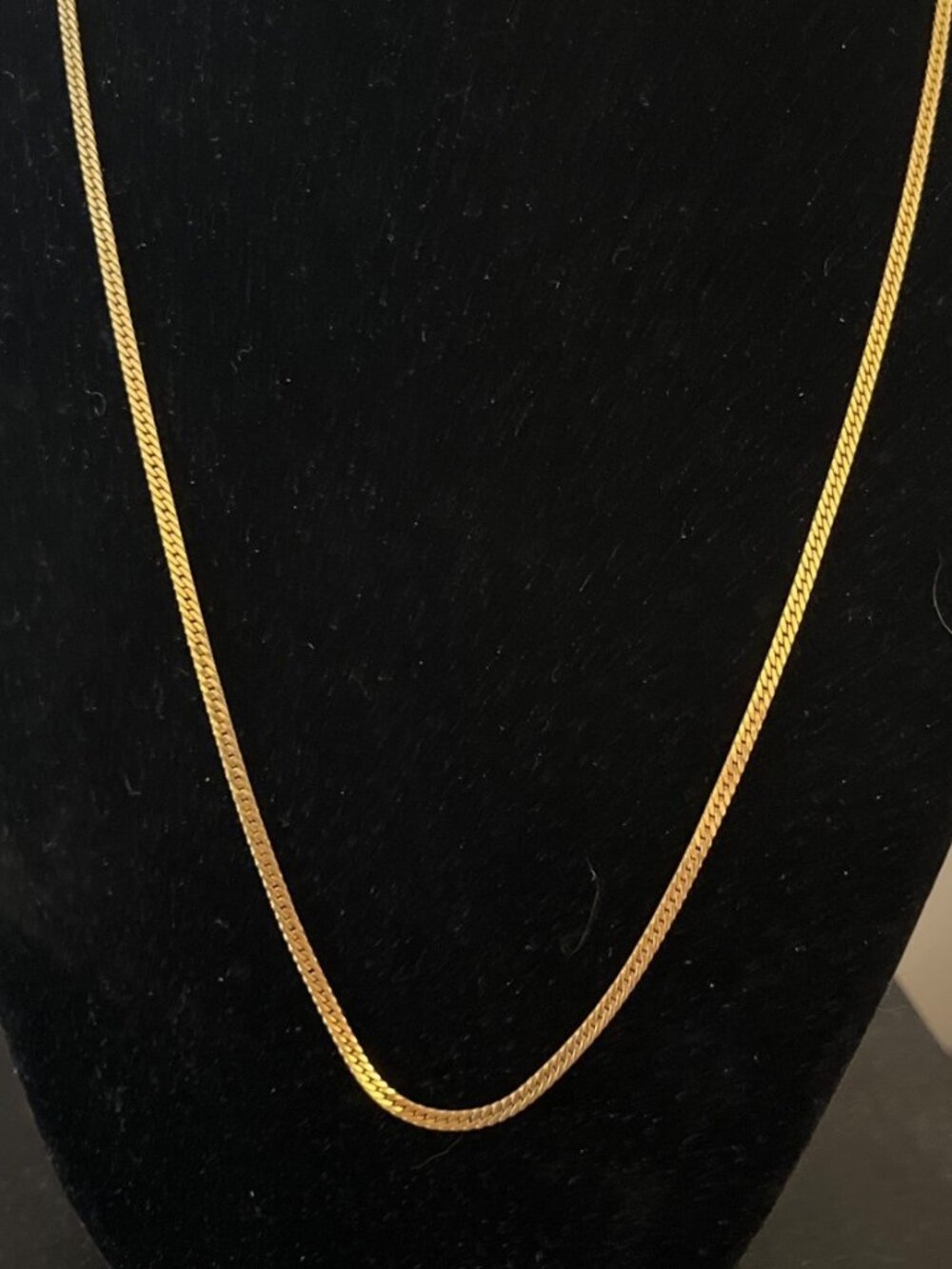 14k GF 20” Herringbone Chain Necklace 2MM 4.93 G